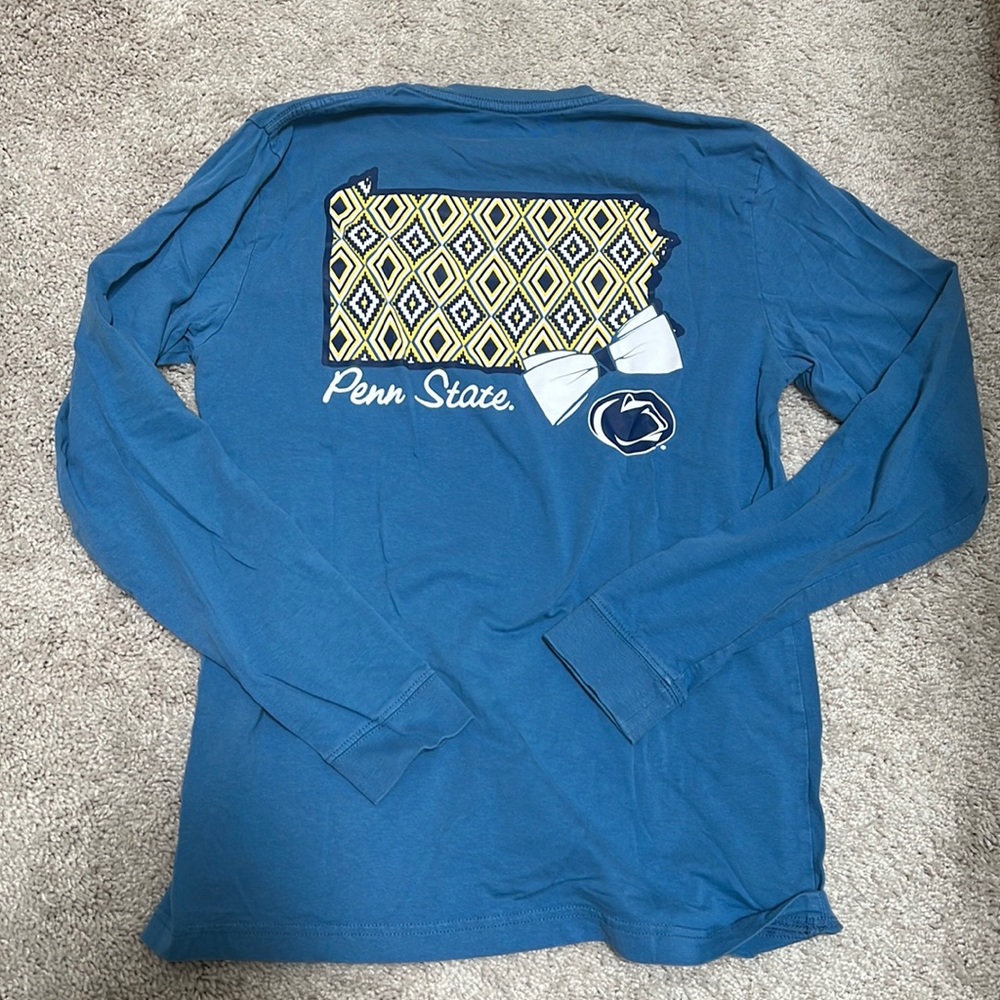 Penn State Long Sleeve Bow Tee
